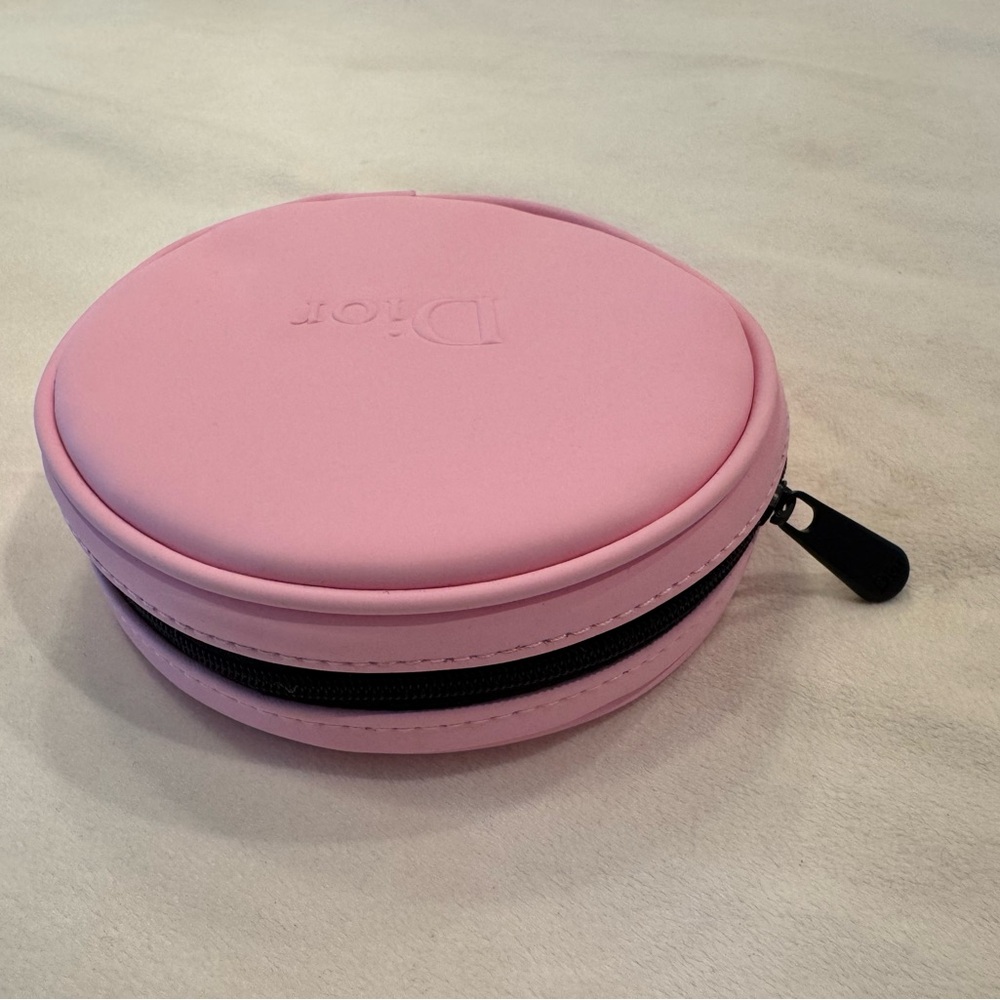 DIOR | Soft Pink Zip Pouch - Picture 6 of 7